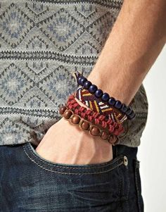 62 Best Wrist Wear For Guys Images On Pinterest In 2018 Armbanden Mens Bracelets Boys Friendship Beaded Stack Bracelet Designs