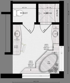 Grundriss Bad mit Eckfenster Badezimmer, Badezimmer