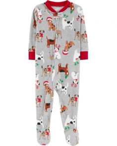 Gerber Unisex Baby and Toddler 4 Piece Holiday Cotton Pajama Set