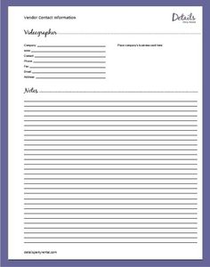 wedding planning templates