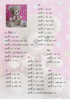Winey Teddy Bears making supplies including fur pattern, instructions