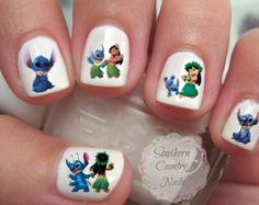 Lilo And Sch Nails Best Nail Designs 2018 Lilo And Sch Etsy 70 Best Nail Art Images On Pinterest Pretty Nails Cute