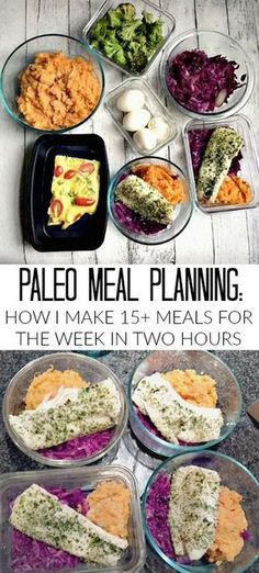 planned meals for a week