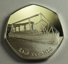 Tuvalu 2012 $1 100th Anniversary Titanic White Star Line 1 Oz Silver Proof Coin