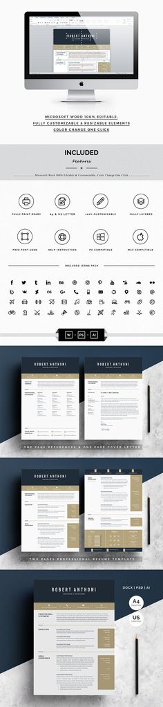 Clean Resume 2 Pages Modern Resume Templates Pinterest Print - resume number of pages Clean Resume 2 Pages Modern Resume Templates Pinterest Print - resume number of pages
