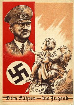 WW2 German Nazy Family Propaganda Poster