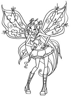 Winx Club coloring picture | Coloring Pages for kids | Pinterest ... Winx Club coloring picture | Coloring Pages for kids | Pinterest ...
