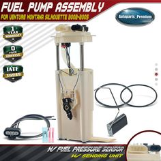Electric Fuel Pump for 2001-05 Chevrolet Venture//Pontiac Montana w//Sending Unit