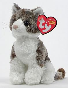 Ty Beanie Baby Heiress The Cat With Tag Retired DOB April 20th 2004 for sale online