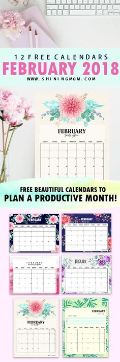 february 2018 calendar craze