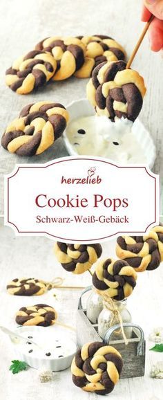 schwarz wei gebck kekse am stiel diese pltzchen knnen gut gedippt werden - Schwarz Weis Geback Muster Anleitung schwarz wei gebck kekse am stiel diese pltzchen knnen gut gedippt werden - Schwarz Weis Geback Muster Anleitung
