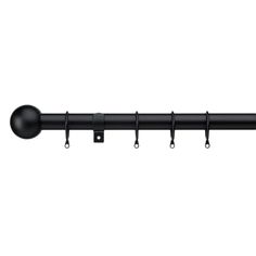 20x Matt Chrome Curtain Pole Rings Fits up to 25mm Rails