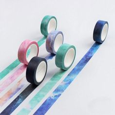 Hologram Stars Washi Tape 15mm*10m Masking Tape Scrapbooking DIY Stationery Deco