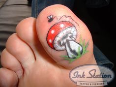 Fusspilz Tattoo From Billy From The Ink Station Stuttgart Www Ink