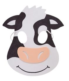 Insane image in cow mask printable pdf Resource image intended for cow mask printable pdf