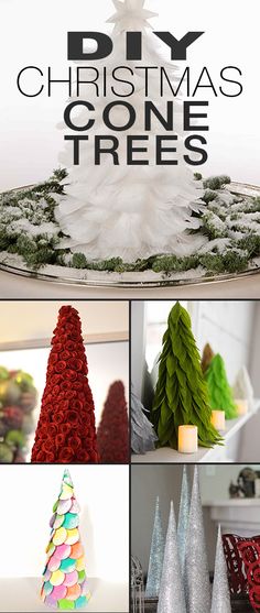 259 best christmas decor and diy images on pinterest christmas diy diy christmas cone trees christmas cone tree projects and instructions including a template