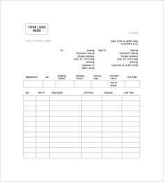 10 tax invoice templates word excel pdf templates