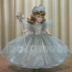Vtg 14/" Mary Hoyer Doll Miss JUPITER Dress Pattern UNCUT