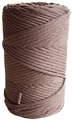 DeeCoo Macrame Cord 4mm x 328yd 100/% Natural Cotton Macrame Rope 3 Strand Twisted Cotton Cord for Handmade Plant Hanger Wall Hanging Craft Making Bohemia Dream Catcher DIY Craft Knitting