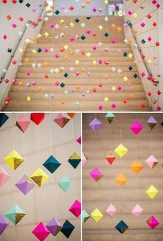 Holographic Circles Hanging Holiday Christmas Hanukkah New Years Eve Party Decoration 40 Inches Flomo