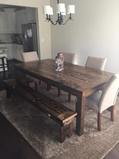 Farmhouse Table & Bench Do It Yourself Home Projects From Ana Cool Kitchen Table With A Bench 2018 Farmhouse Table & Bench Do It Yourself Home Projects From Ana Awesome Kitchen Table With A Bench Design Ideas
