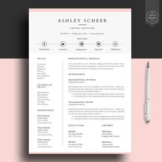 Professional resume template, resume template for word, cv template with FREE cover letter, cv design, lebenslauf, "Rantra" Resume Design Professional, Free Professional Resume Template, Resume Cover Letter Template