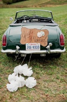 Southern Rustic Alabama Wedding Banners Cars And Olá Boa Tarde Comunidade Uma óptima Quarta Feira Para Todos Deixo Hoje Inspirações Decoração Dos Carros Noivos Desde As Mais Simples às