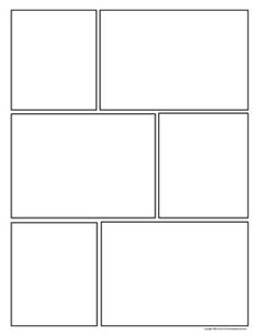 Free Printable Superhero Comic Book Templates And This Blogger Comic Strip Template Pages For Creative Ignments Tracee Orman Teacherspayteachers
