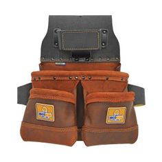 Bolsa para herramientas y clavos de piel de ante ToolPro