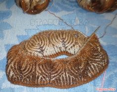 Шапочка и шарф "Рыжая лиса" в технике Бриош (Brioche Stitch).Он-лайн по многочисленным просьбам...шапочка, вязаная техникой Бриошь. Обсуждение на LiveInternet - Российский Сервис Онлайн-Дневников