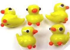 Miniature Fairy Garden Décorations-paire de jaune Canards-Accessoires mythique