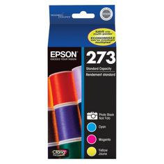 NO RETAIL BOX EXPRESSION XP-810 5-PACK Epson GENUINE 273 Black /& Color Ink