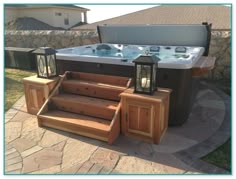 200 Hot Tub Cover Ideas In 2021 Hot Tub Cover Hot Tub Hot Tub Backyard