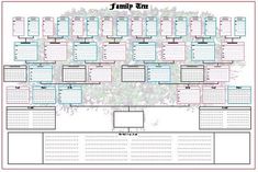 197 best genealogy templates printables images on pinterest in