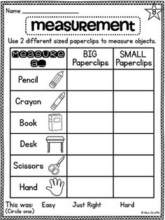 Worksheet Big Fun Worksheets For 1st Grade first grade math unit 14 measurement worksheets measurement