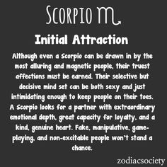 Do scorpio men play games
