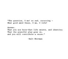 Walt whitman essays poetry