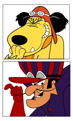 dick dastardly drat sound clip Hairy milf doggy