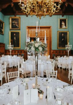 196 Best Our Table Centrepieces Images On Pinterest Centerpieces A Elegant Winter Wedding Table Centrepiece At Knowsley Hall Captured By Embee Photography Captivated Music Of The Spheres