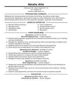resume examples