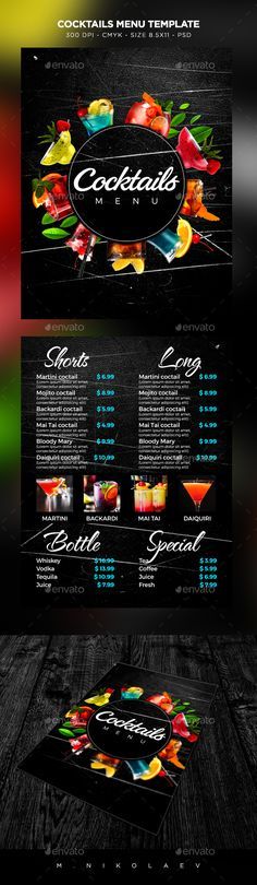 Cocktail Drinks #Menu - #Food Menus Print #Templates Download here - drinks menu template Cocktail Drinks #Menu - #Food Menus Print #Templates Download here - drinks menu template