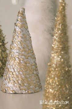 the 17 best blue and gold christmas tree images on pinterest