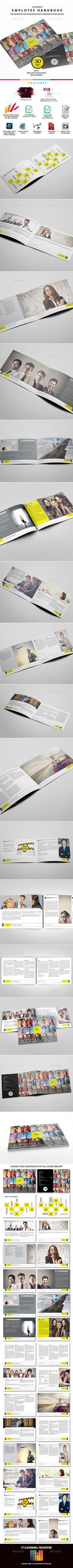 Employee Orientation Manual or Handbook New Employee Orientation, Magazine Examples, Employee Handbook, Human