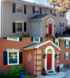 19 Best Home Exterior Images On Pinterest Balkong Idéer And Stuga Tru Brix Replacing Vinyl With Brick