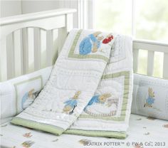 Peter Rabbit Nursery Bedding Pinterest Peter Rabbit Nursery Bedding From Pottery Barn Kids That I Love