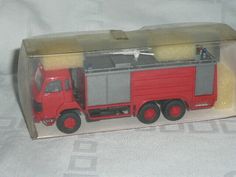 Roskopf 442 SAURER HAUBER FEUERWEHR RÜSTWAGEN 1:87