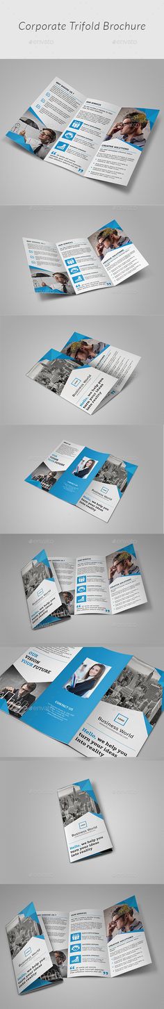 Trifold Brochure by FathurFateh on @creativemarket Graphic - free printable tri fold brochure templates Trifold Brochure by FathurFateh on @creativemarket Graphic - free printable tri fold brochure templates