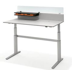 Fredrik Computer Work Station Ikea The Table Top Can Be Mounted At Bene T Lift Desk Height Adjule