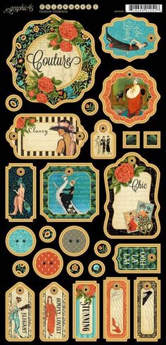 Multicolour Medium Graphic 45 Chipboard