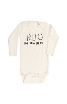 Mashed Clothing Hello Im Louis Personalized Name Toddler//Kids Sweatshirt World